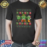 Frog Ugly Christmas Sweatshirt Animals Frog Lover T-shirt