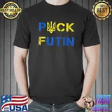 Funny Anti Putin Meme I Stand With Ukraine Ukrainian Support T-Shirt Unisex