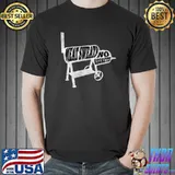 Funny BBQ Meat Sweats No Regrets Classic Offset Smoker T- Unisex