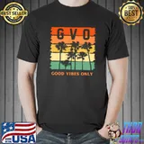 Funny Good Vibes Only vintage T- Unisex