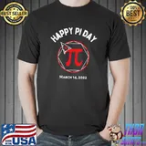 Funny Happy PI Day Party Math Teacher Premium T-Shirt Unisex