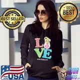 Funny LOVE Gnome Nurse Life Leopard Happy Easter Day T-Shirt