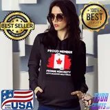 Funny proud member of a small fringe minority with unacceptable views gift for the canadien essentia shirt