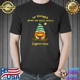 Funny Sarcastic St Patrick's Day Lepre-Con Gnome St Pattys T-Shirt Unisex