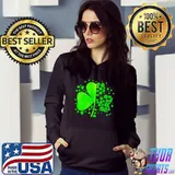 Green Leaf Clover Paw Shirt