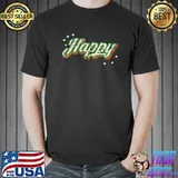 Happy Shirt Vintage 70s Costume Happy People T- Unisex