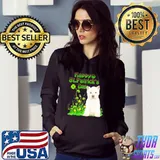 Happy St. Patrick’s Day Patrick Gold Grass West Highland White Terrier Dog Shirt