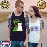 Happy St. Patrick’s Day Patrick Gold Grass West Highland White Terrier Dog Shirt Tank Top