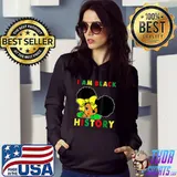 I Am The Strong African Queen girls - Black History Month T-Shirt