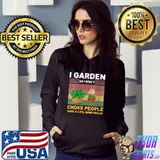 I Garden So I Don't Choke People Save A Life Send Mulch T-shirt