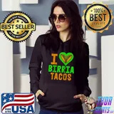 I Love Birria Tacos Tasty Funny Women Foodie Love T-shirt