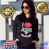 I love Jesus and Golf Golfing Golfer Dad Christian God T-Shirt