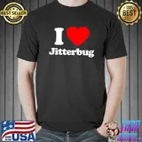 I Love Jitterbug Heart Souvenir T- Unisex