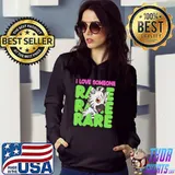 I Love Someone Rare Zebra Rare Disease Awareness Day 2022 T-Shirt