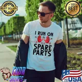 I run on spare parts Kidney Donor Art Men Women Kidney Recipient Transplant T- Unisex