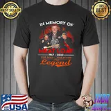 In Memory Of Meat Loaf 1947 – 2022 The Man The Myth The Legend Signature Shirt Unisex