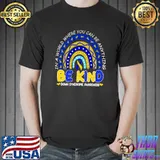In October We Wear Blue And Yellow Down Syndrome Awareness Premium T-Shirt Unisex