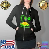 Irish Today Black Labrador Dog A Wee Bit Irish Today Shirt Full Zip Hooded