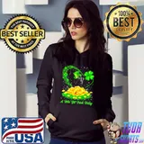 Irish Today Black Labrador Dog A Wee Bit Irish Today Shirt