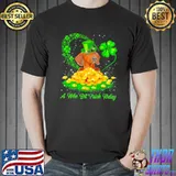 Irish Today Red Dachshund Dog A Wee Bit Irish Today Shirt Unisex