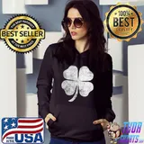 Kids Distressed Four Leaf Clover St Patrick's Day T-Shirt