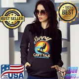 Kitesurfing Can't Talk I'm On Another Line Kitesurfer T- Hoodie