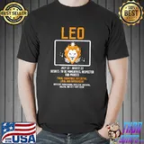 Leo zodiac sign July August astrology T- Unisex