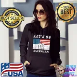 Let's Go Darwin Liberal impeach White House Flag T- Hoodie