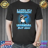 Level 21 Freigeschaltet Legendär Seit 2001 T- Unisex