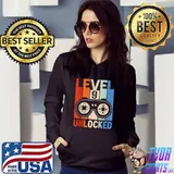 Level 9 Unlocked Shirt Video Gamer 9th Birthday Gifts T-Shirt