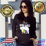 LGBT Free Mom Hugs Bear Shirt Hoodie