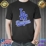 Los Angeles Dodgers Unisex Jersey Short Sleeve Tee Shirt Unisex