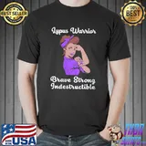 Lupus Awareness Ribbon Lupus Warrior For Women T- Unisex