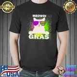Mardi Gras Kitten Cat Meowdi Gras Costume Unisex