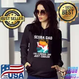 Mens Scuba Diving Gift for Men Suba Diver Fathers Day Diving Dad Premium T-Shirt