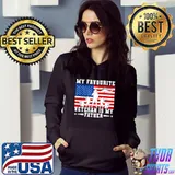 My Favourite Veteran Is My Father Veterans Vet Military Dad T-Shirt