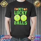 My lucky tennis balls shamrock st patricks day Unisex