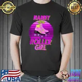 Nanny Of the Birthday Girl Roller Skating Party T- Unisex