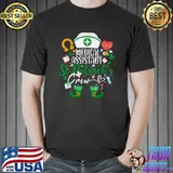 Nurse Crew Family Group Medical Assistant St Patrick's Day T-Shirt Unisex