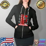 Nurse for medical freedom American flag Full Zip Hooded