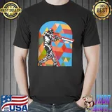 Official Colorful Cricket Player Coach Team Cricketer Wicket T-shirt