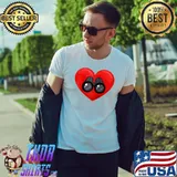 Official Funny Jobs Love Heart Zoo Keeper Valentines Day Men Women T- Unisex
