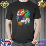 Official I Play Saxophone Brass Saxophonist Sax Player Premium T-Shirt