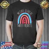 Official My Class Full Of Sweet Hearts Valentine's Day Teacher T-Shirt Unisex