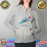 Original Kindness is everything Bird life is good, love is love T- Full Zip Hooded