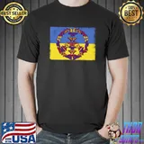 Peace sign, Ukraine Flag Ukrainian I stand with Ukraine T-Shirt Unisex
