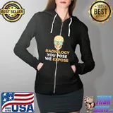 Premium Radiology you pose we expose skull Full Zip Hooded