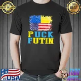 Puck Futin Meme I Stand With Ukraine Ukrainian Lover support T-Shirt