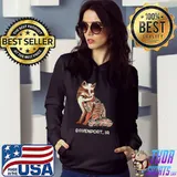 Red Tribal Fox Davenport Native American Artwork Raglan Baseball Tee