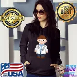Retro 80s Video Game Pixel Art Medical Health Doctor T-shirt